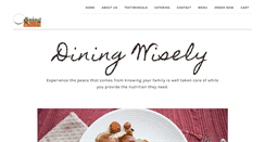 Desktop Screenshot of dining-wisely.com